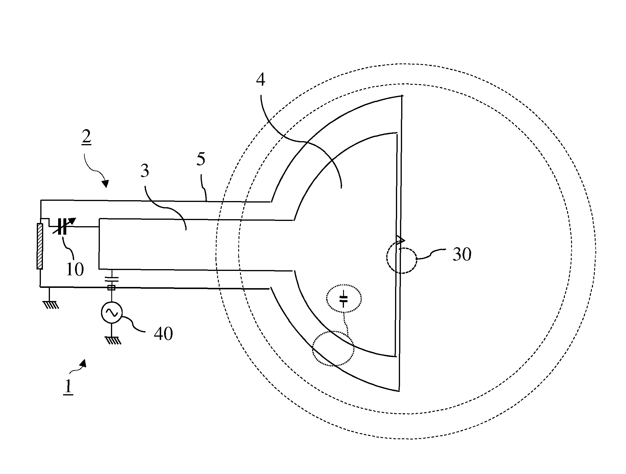 RF system for synchrocyclotron