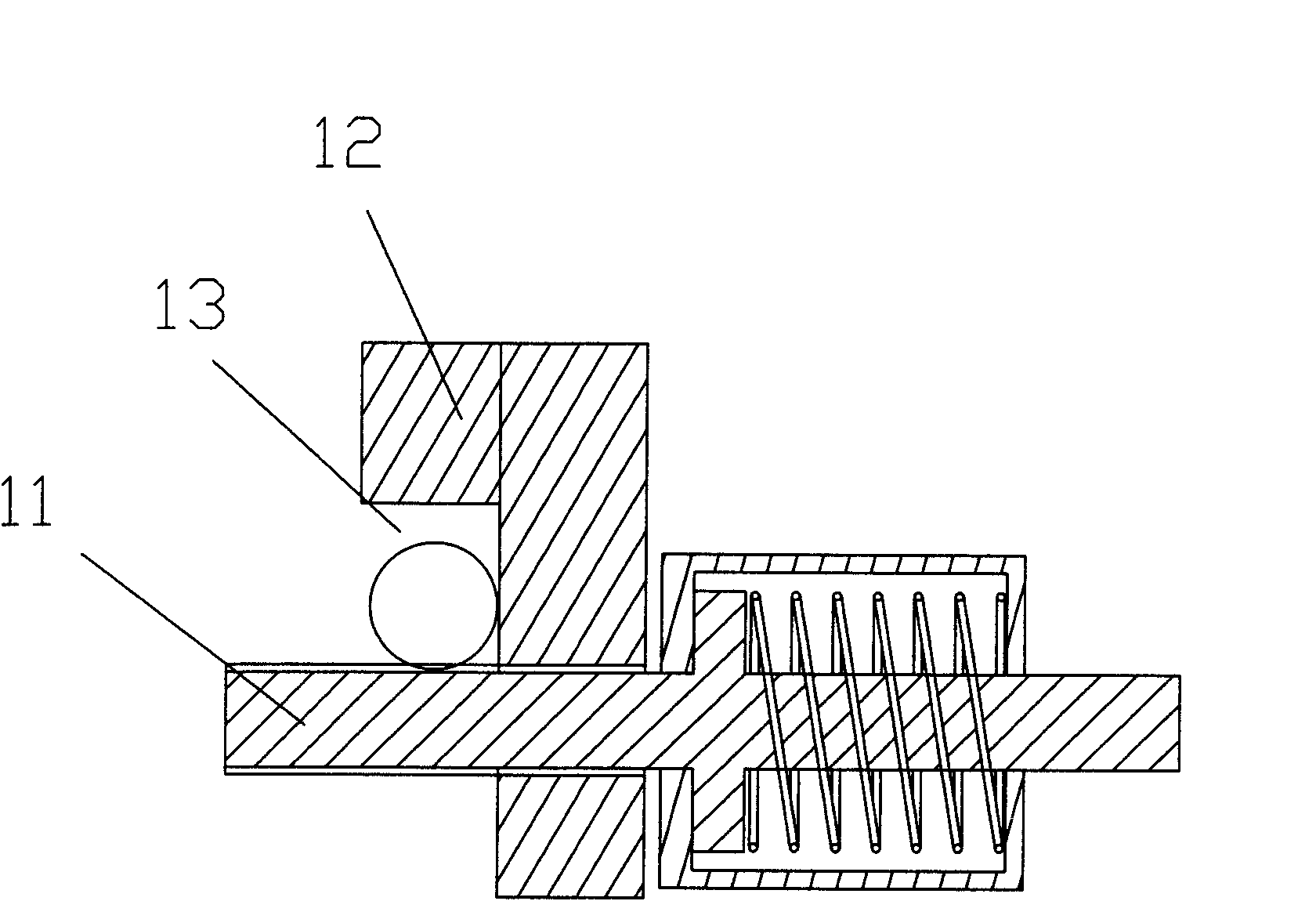 Feeding mechanism of vertical multi-start hoop bending machine