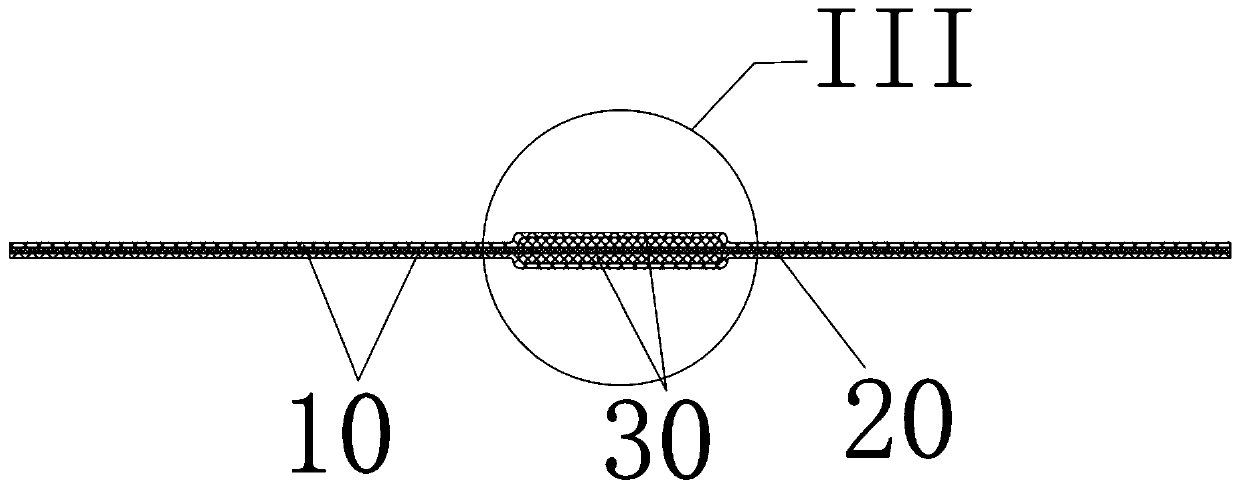 Rope belt and production method thereof