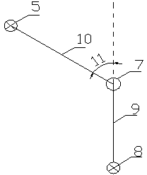 Method used in tunnel engineering for exactly measuring internal displacement of wall rock