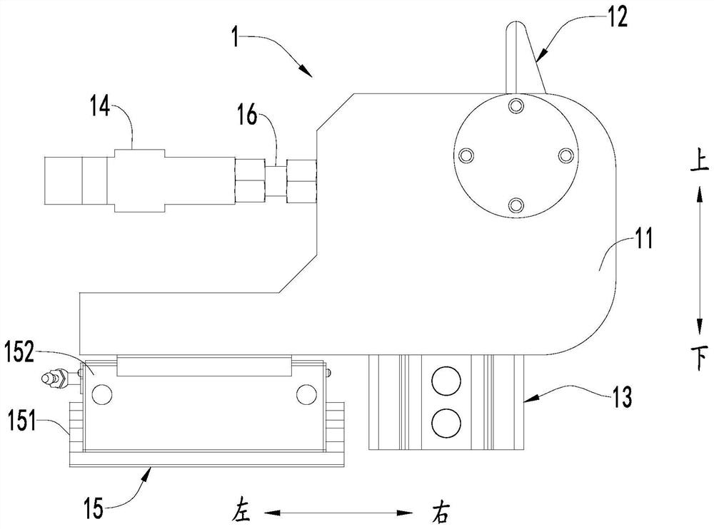 Connecting and quick releasing device for test model in wind tunnel