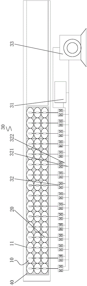 Multi-layer air column type spine cushion and application method thereof