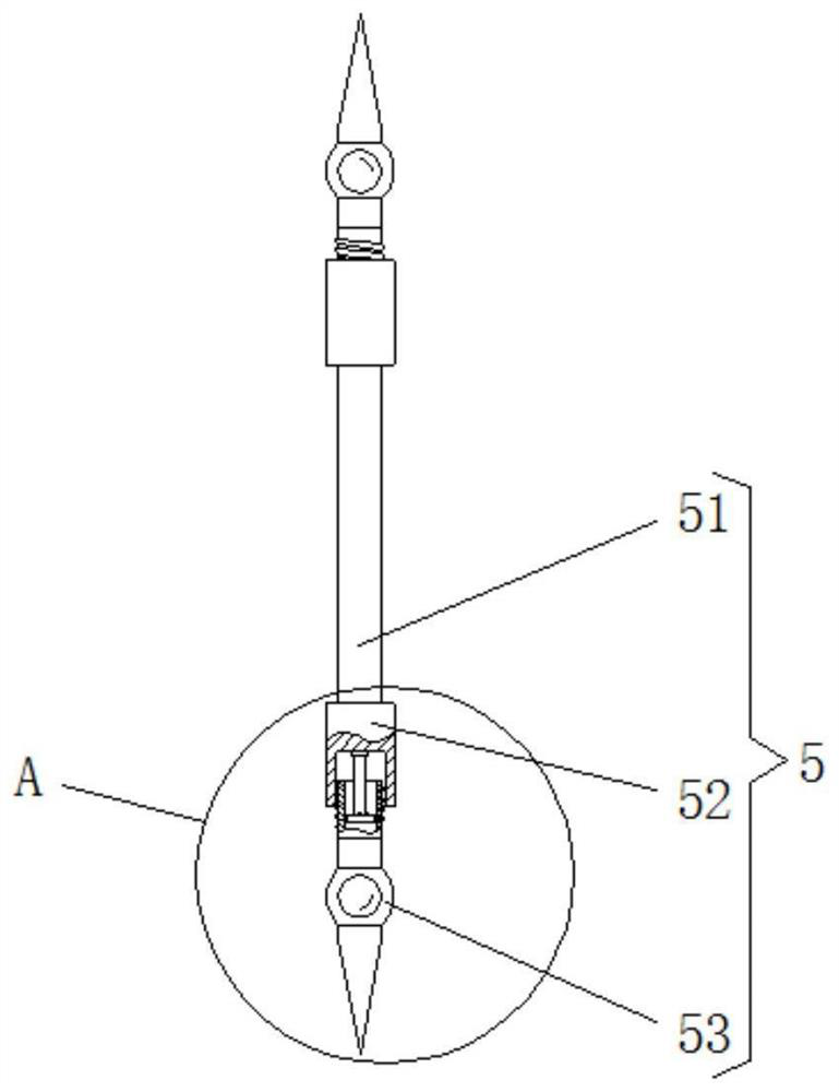 An auxiliary device for rubber diaphragm production