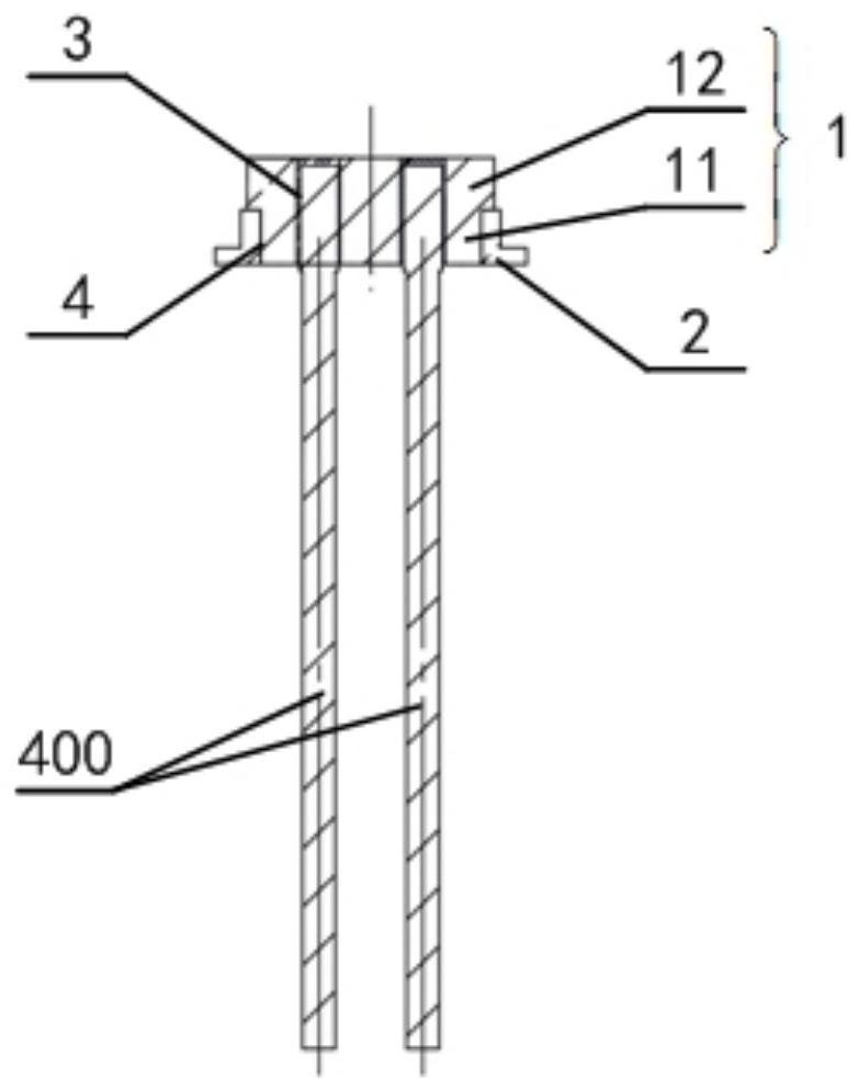 A transistor base and a transistor hermetic packaging structure