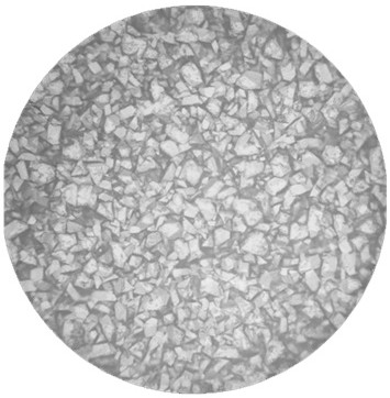 Growth method for controlling grain size of polycrystalline diamond by microwave CVD method