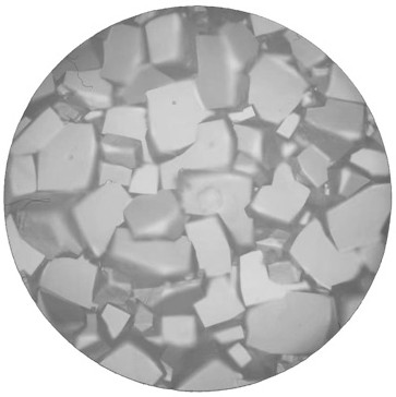 Growth method for controlling grain size of polycrystalline diamond by microwave CVD method