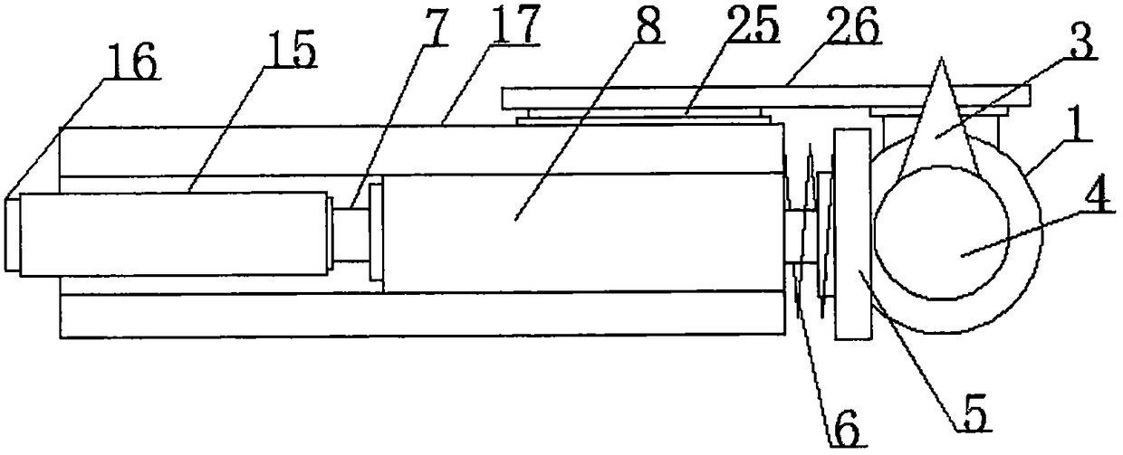 Gas leakage prompting device for gas booster station