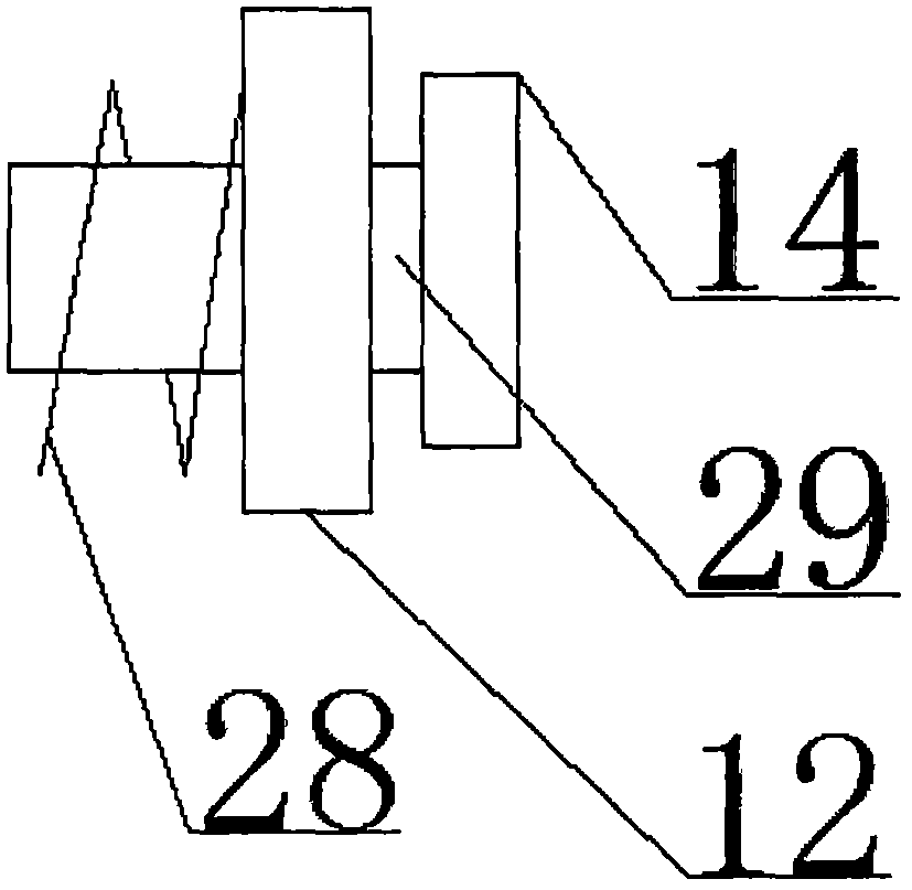 Gas leakage prompting device for gas booster station