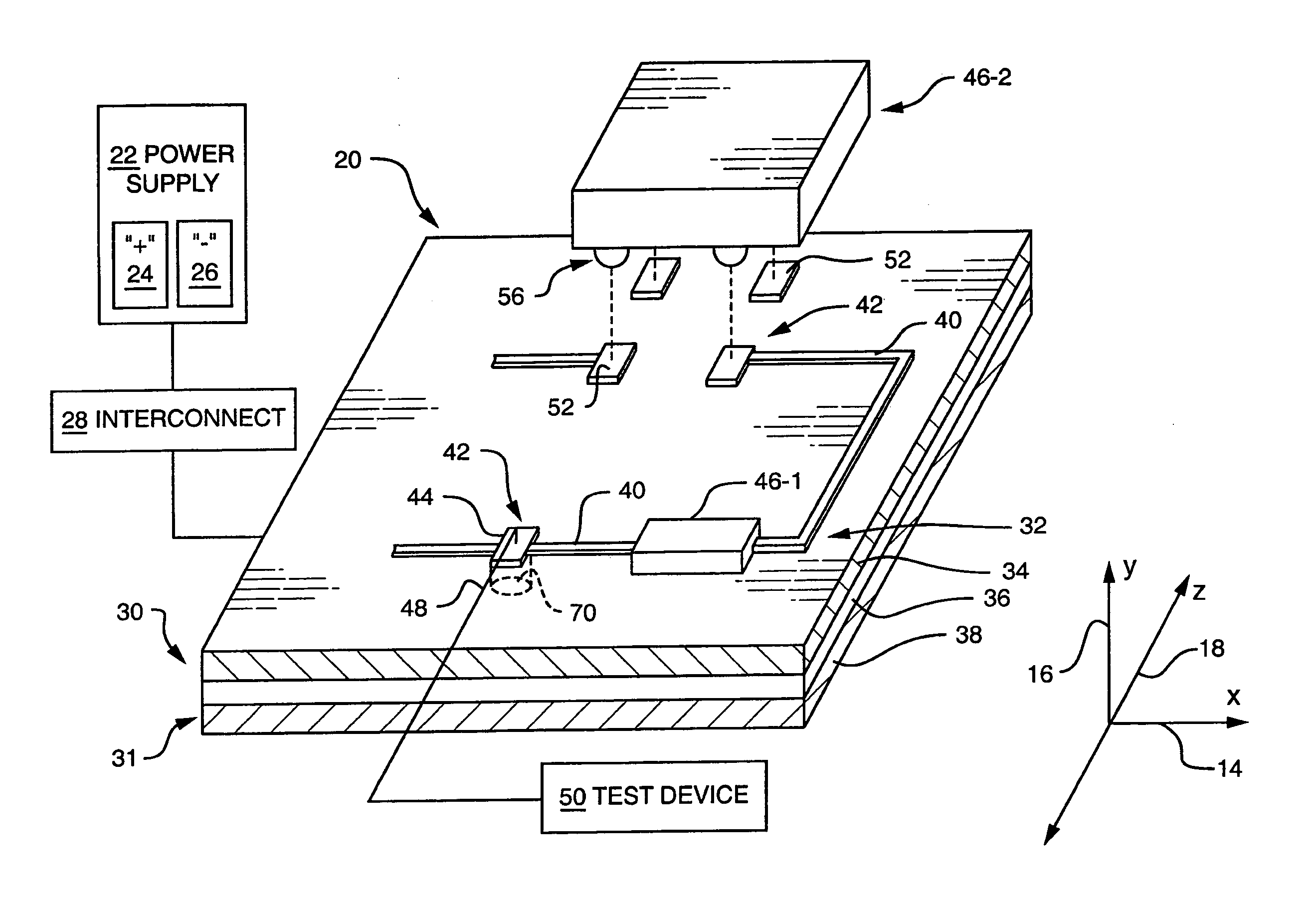 Apparatus for reducing signal reflection in a circuit board