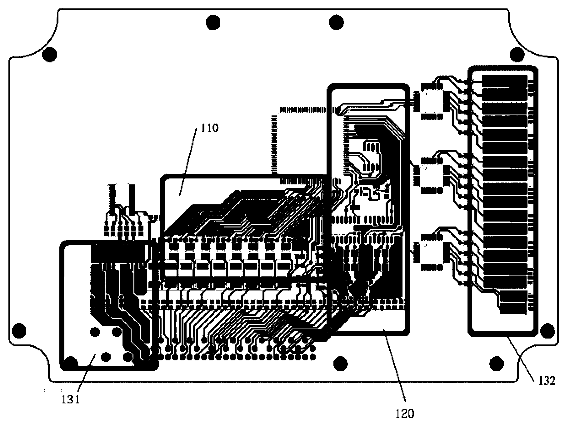 Printed circuit board and electric car