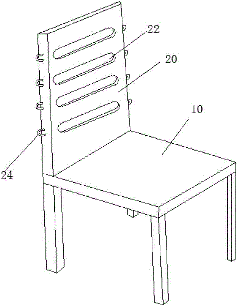 Flexible moxibustion physical therapy chair