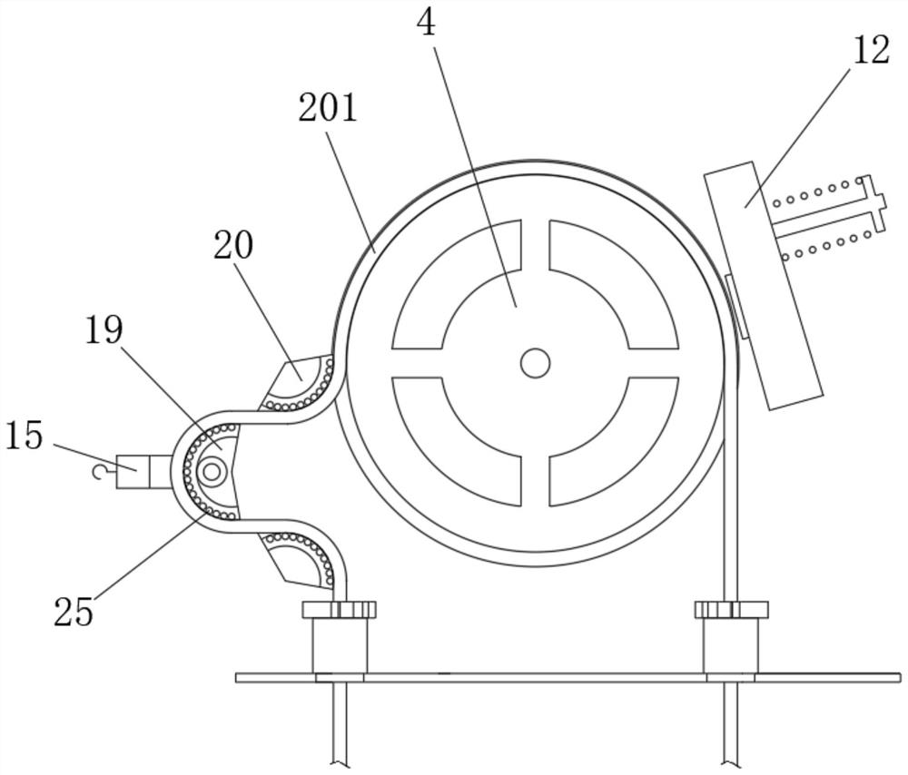 Online detection method and device for elevator safety device