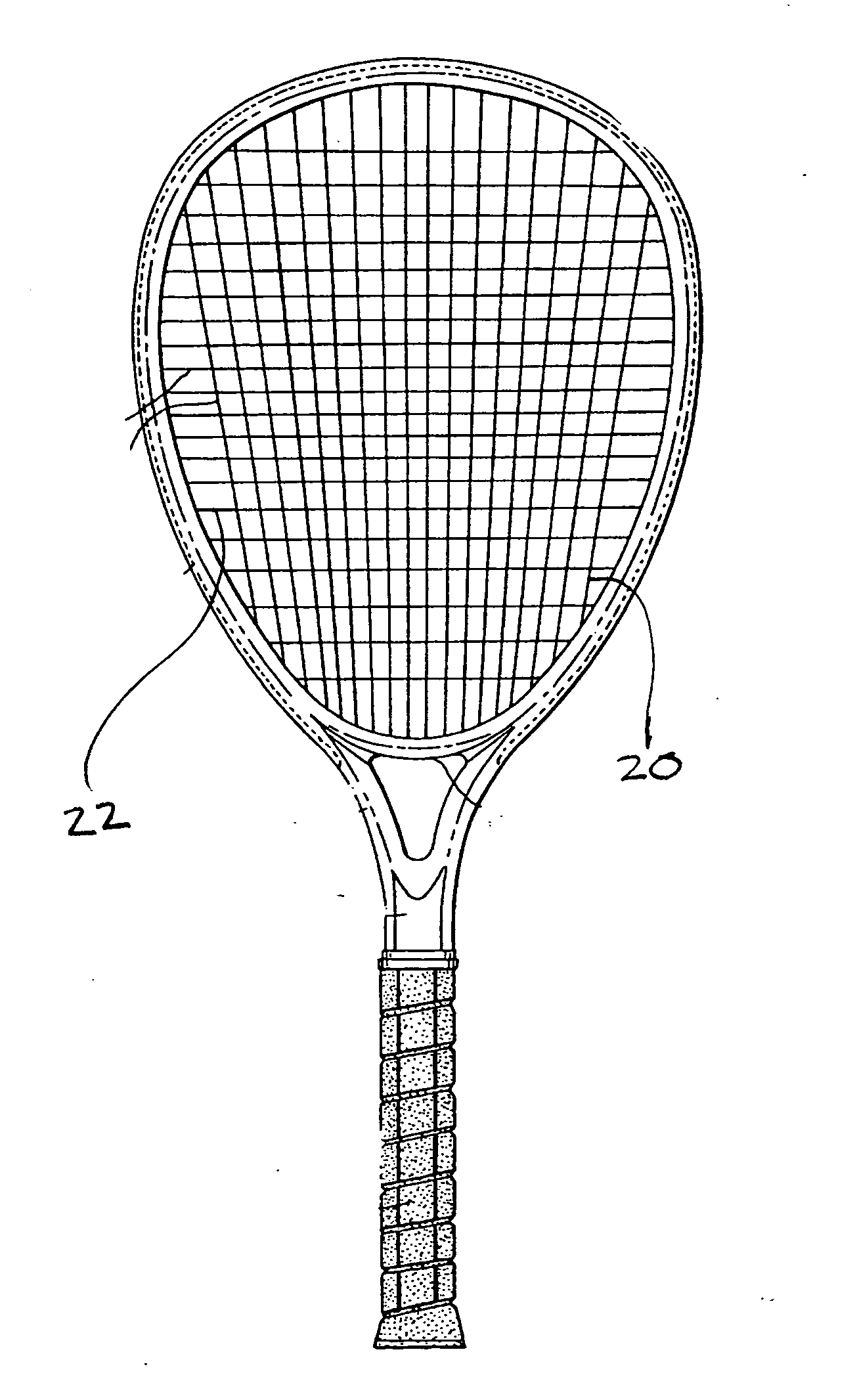 Strings for racquets