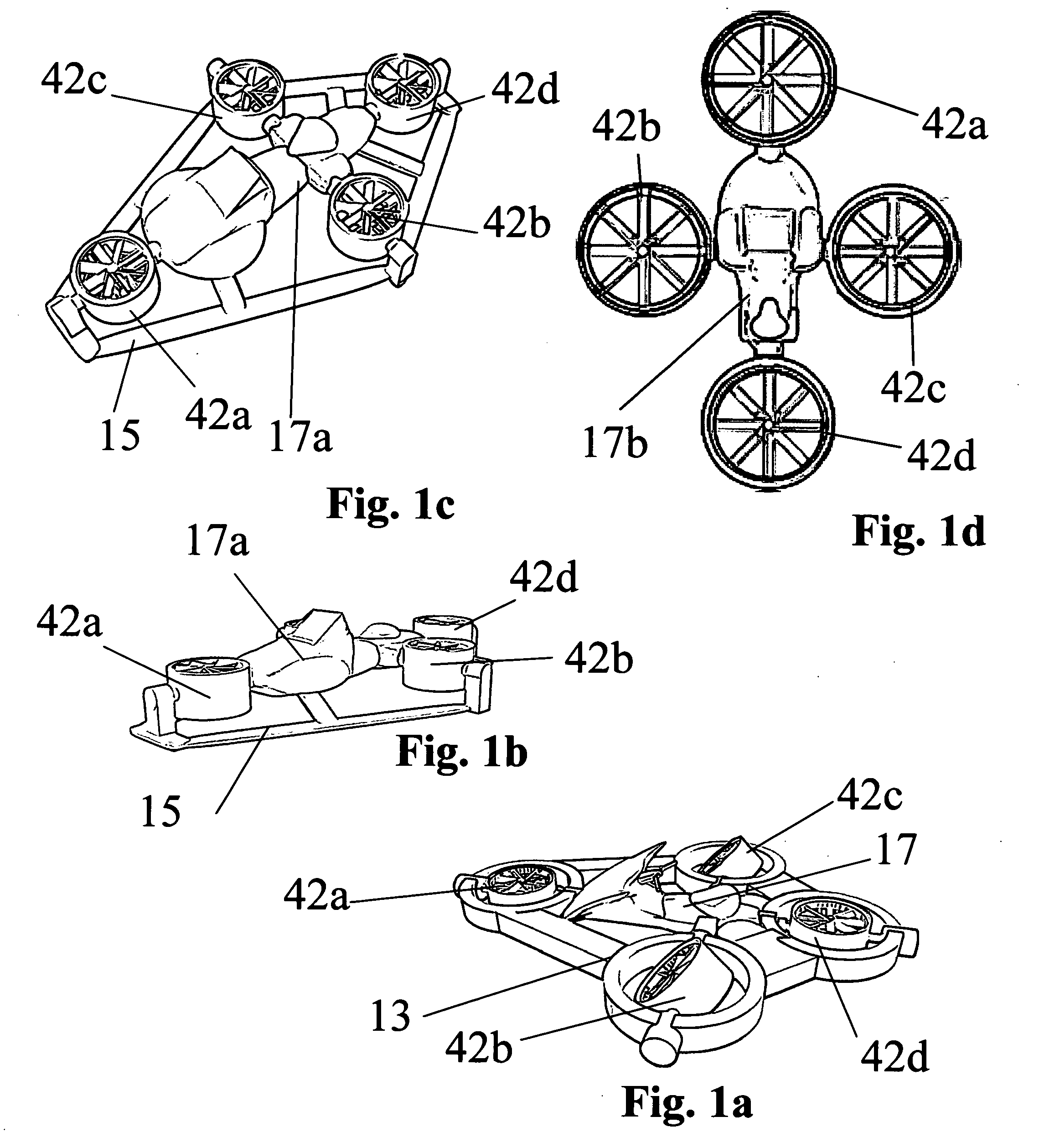 Ducted fan vertical take-off and landing vehicle