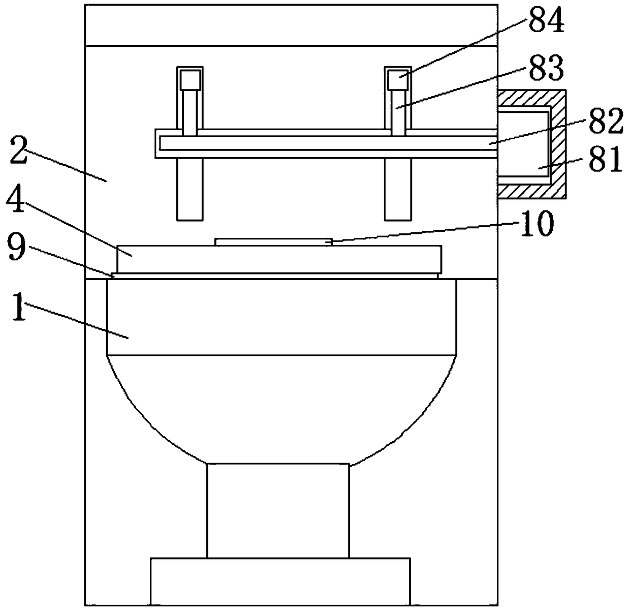 Intelligent closestool having high safety