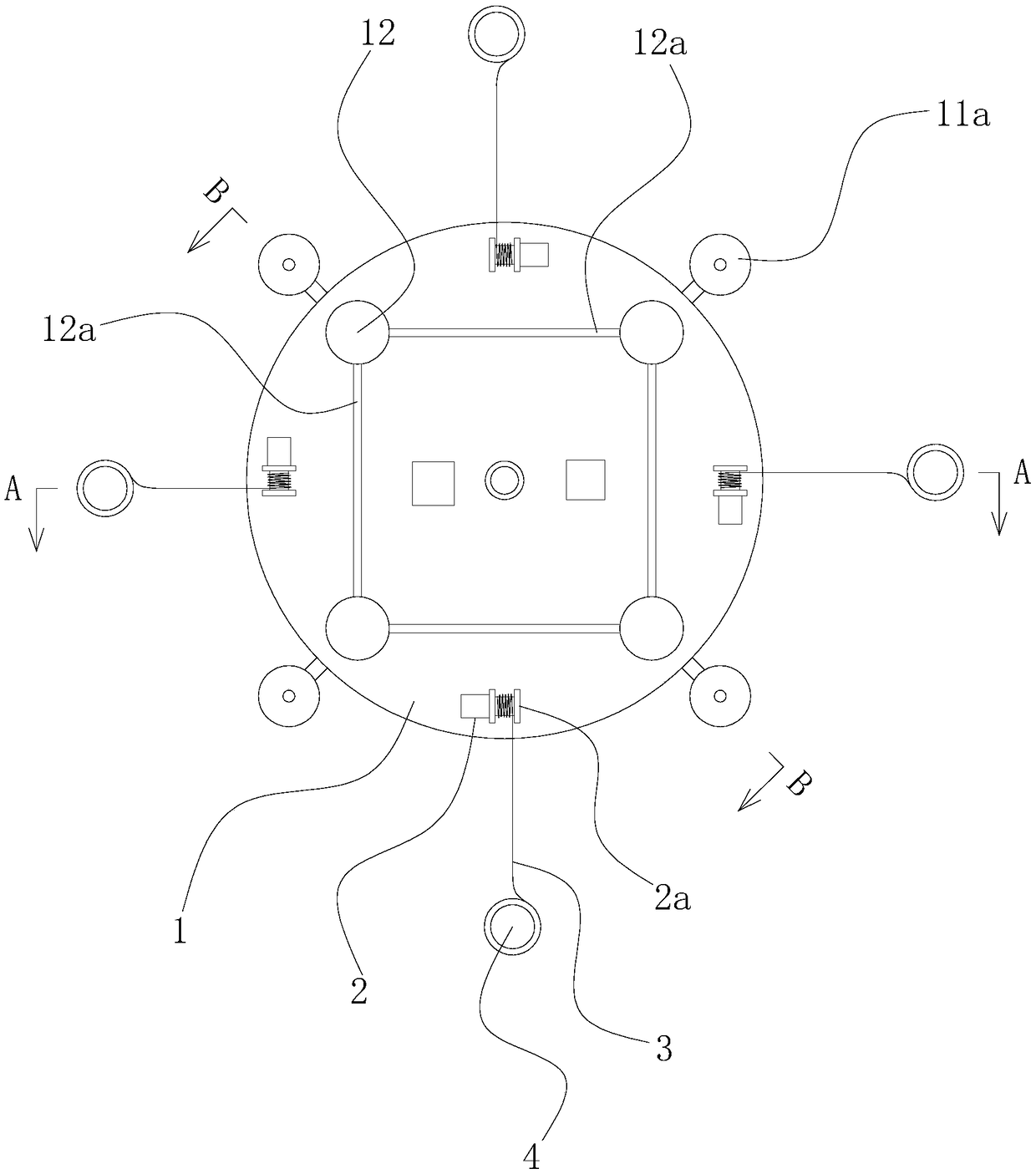 Moving device for disabled limb 3D printer spraying head