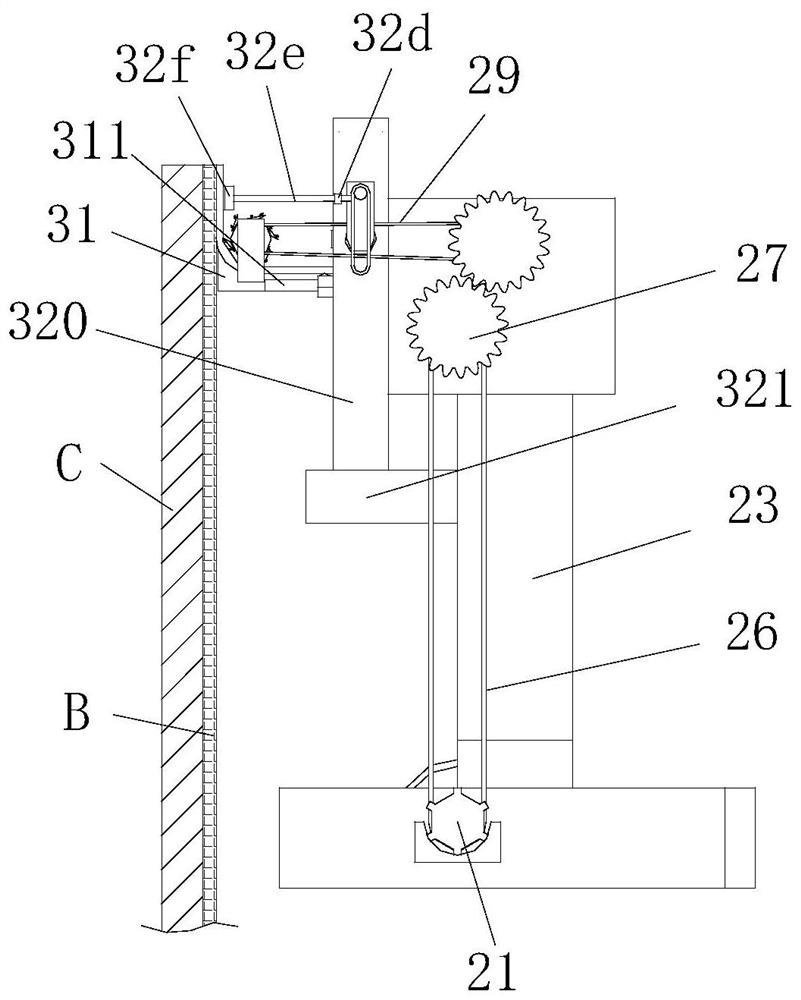 Alkali-resisting gridding cloth laying method for external wall thermal insulation construction