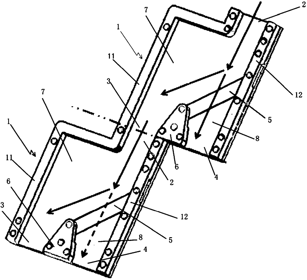 An engine cylinder head seat ring detection and distribution device