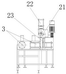 Integrated steel reinforcement framework machining machine