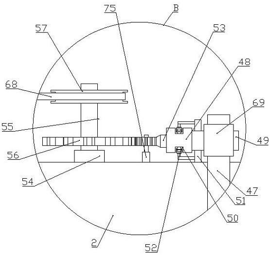 A rotating display device for convenient storage of automobile teaching aids