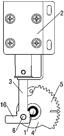 Reversing control device for double conveying channels for paper sheets and working method of reversing control device