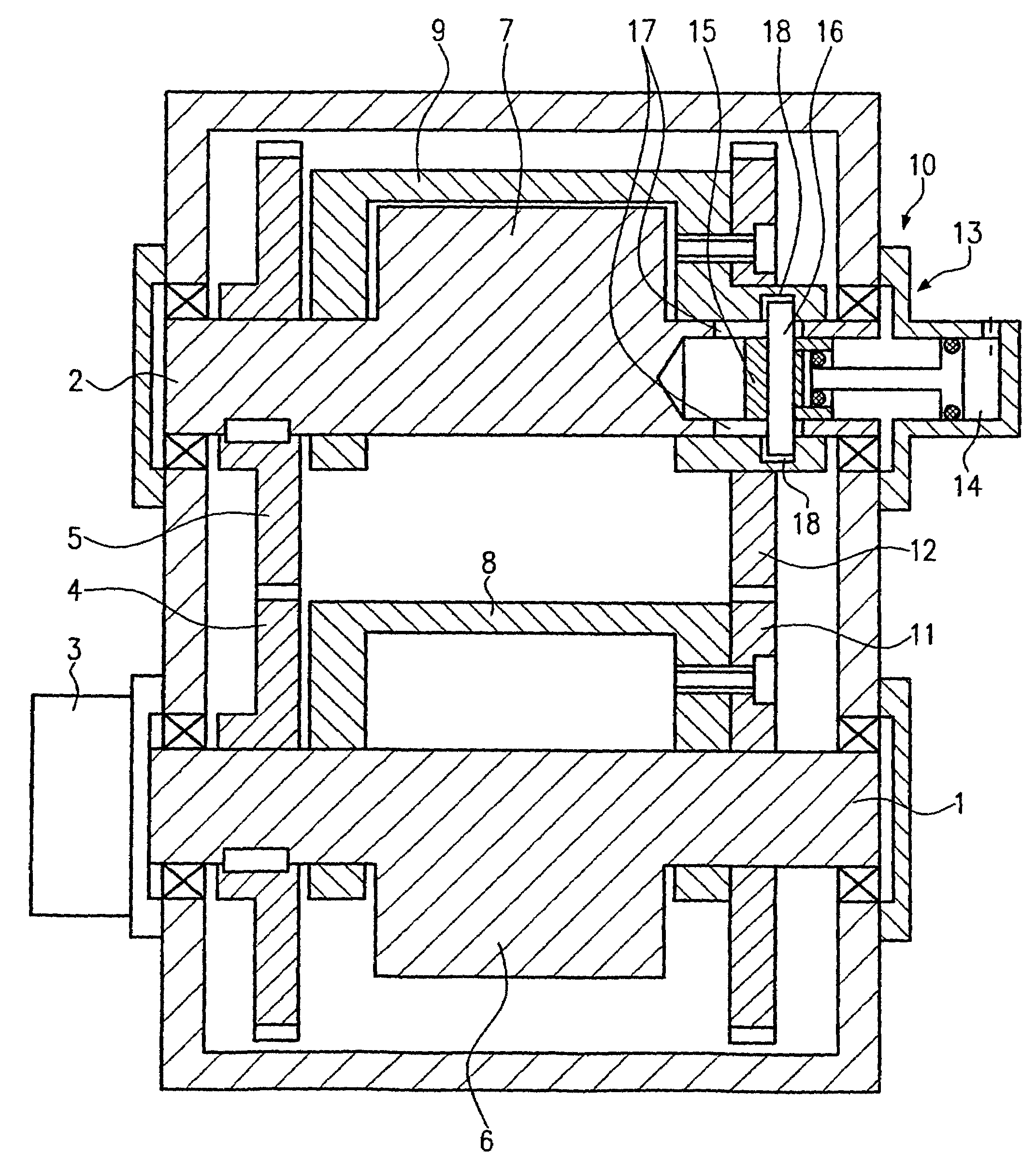 Vibration generator for a soil compacting device