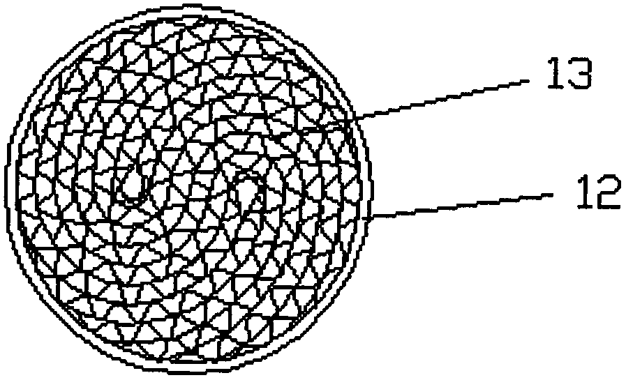 A manufacturing device for S-shaped metal honeycomb carrier