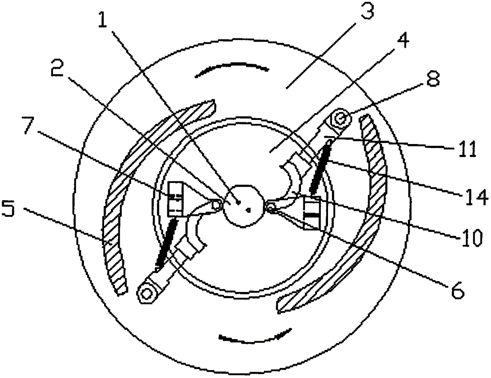 A manufacturing device for S-shaped metal honeycomb carrier