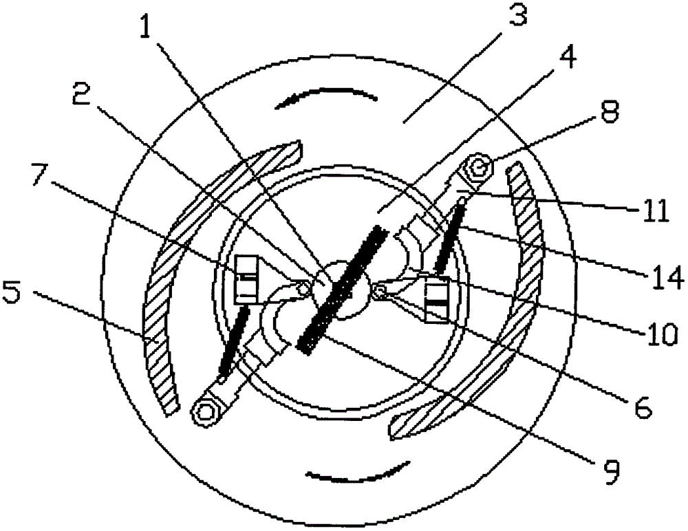 A manufacturing device for S-shaped metal honeycomb carrier