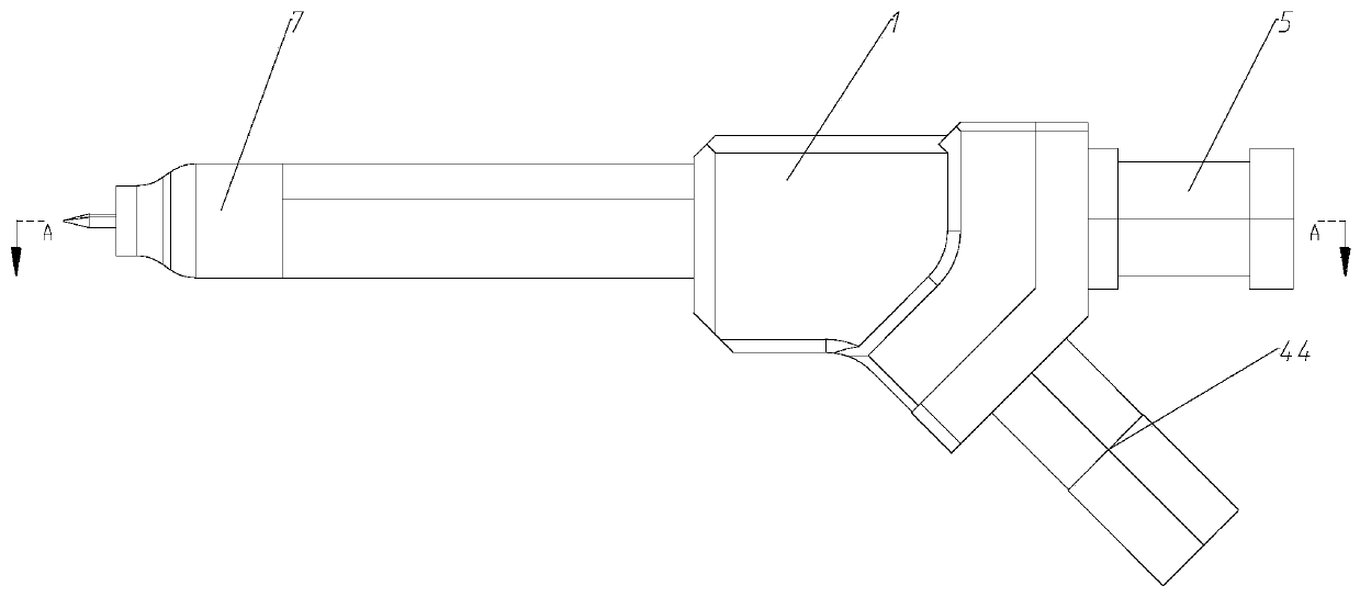 Full-automatic TIG welding gun for robot