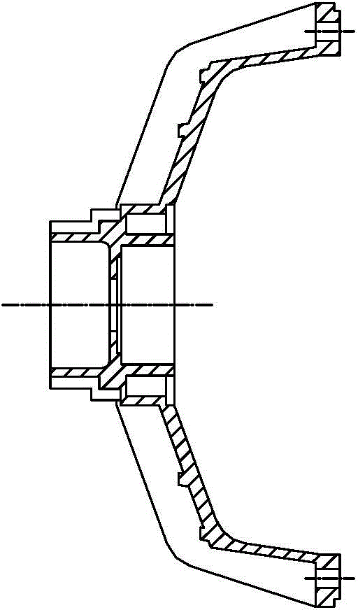 A four-point clamping fixture