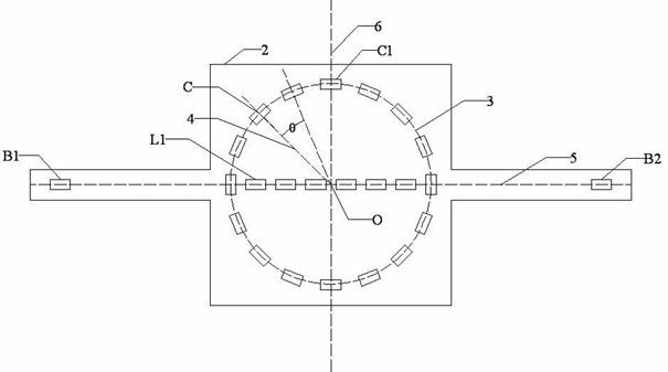 Ring array magnetic guidance device and method for identifying guidance magnetic label thereof