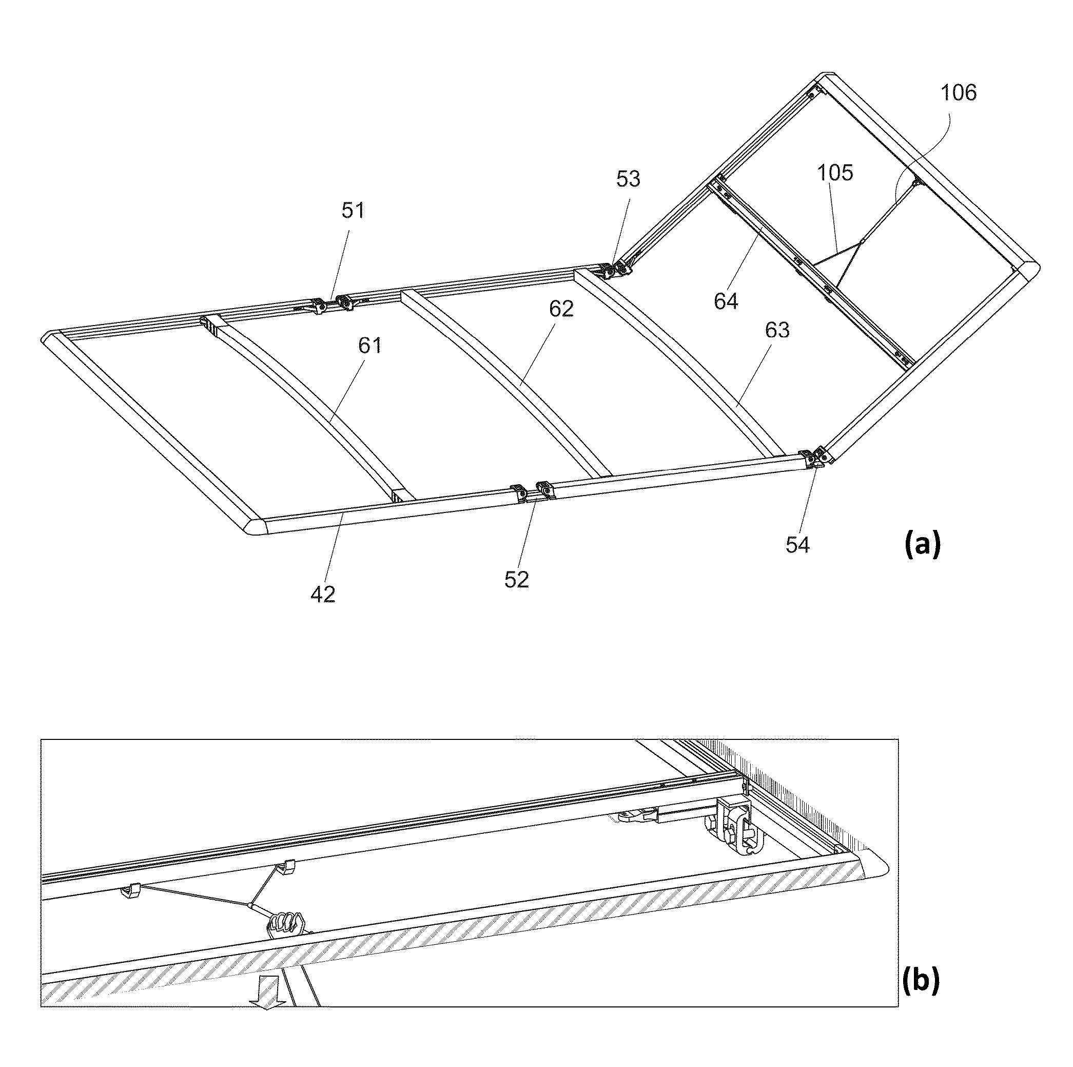 System for securing a truck bed cover