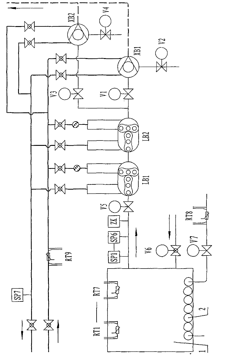 Method and device for drying large-scale power transformer