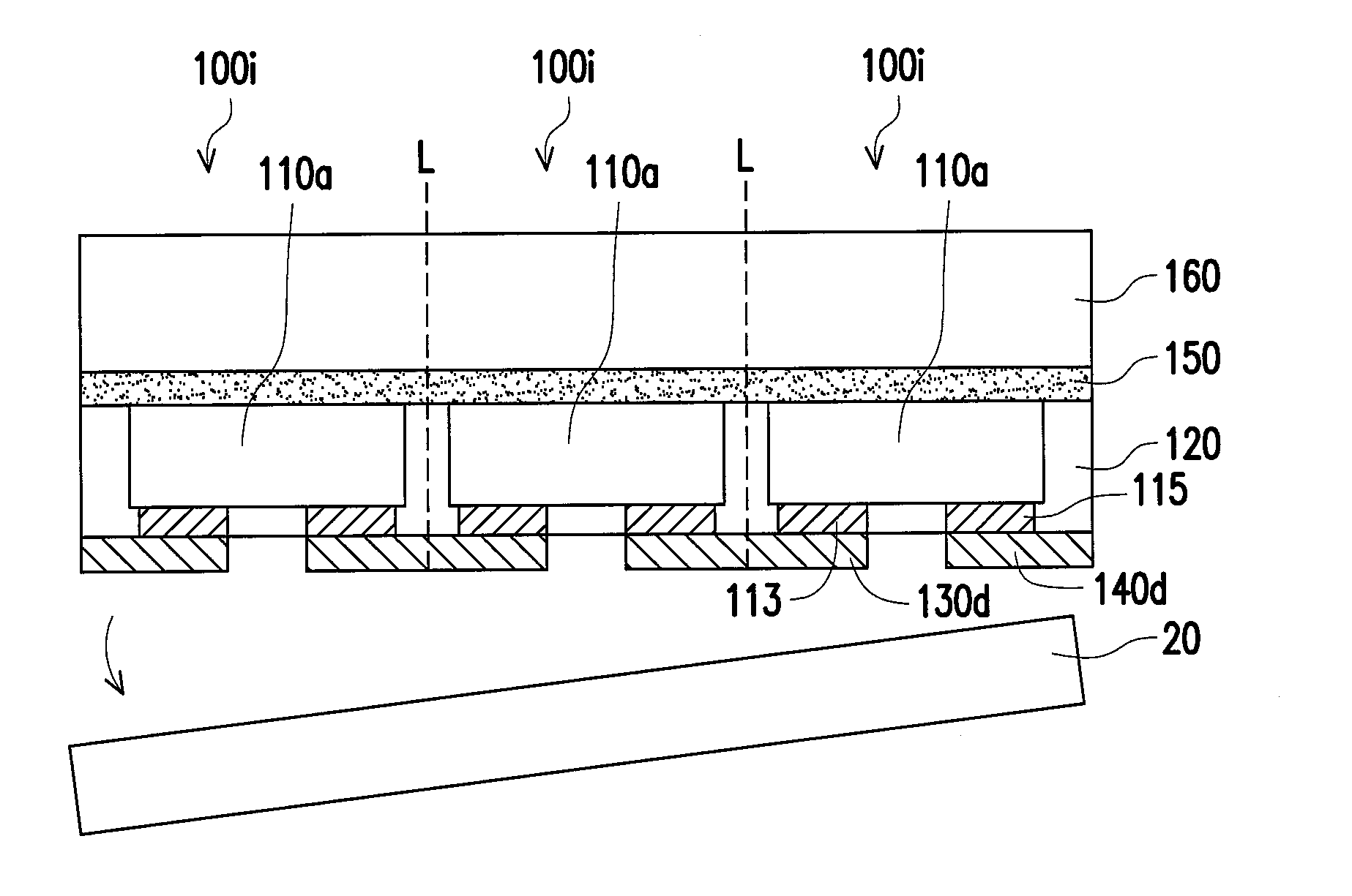 Light emitting device package structure and manufacturing method thereof