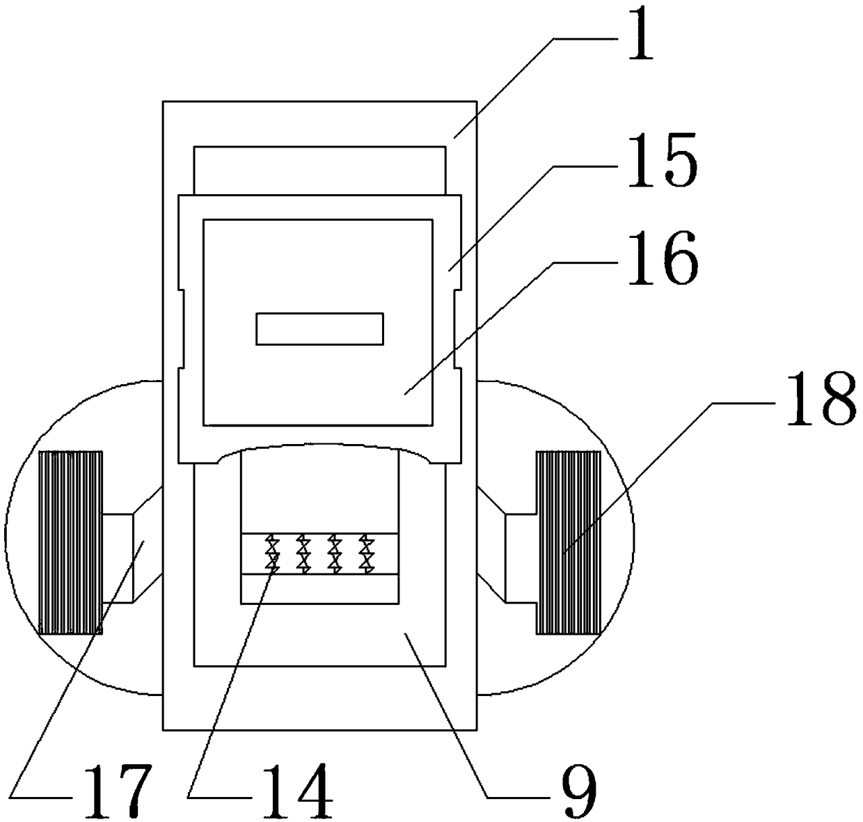 PCI card device of computer software carrier