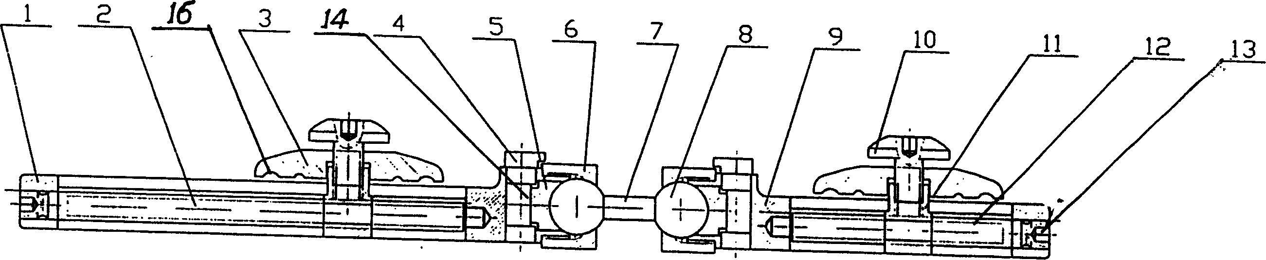 External fixer for radius distal fracture