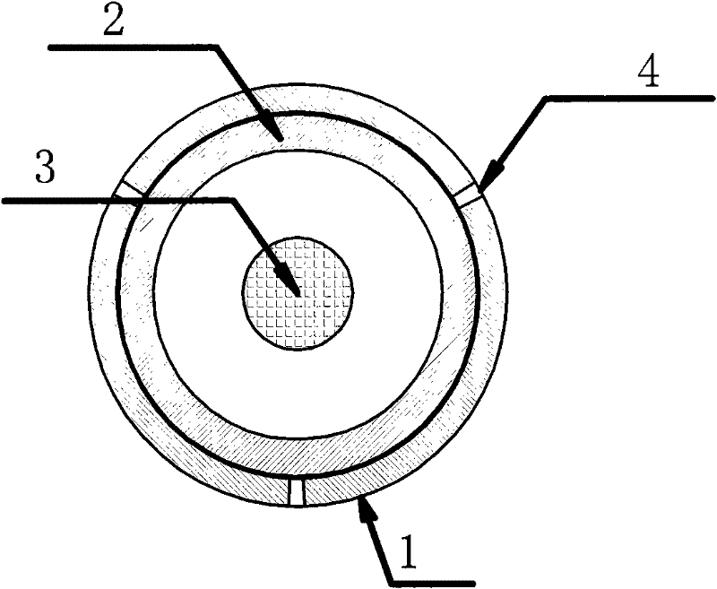 Slotted cylinder variable frication damper