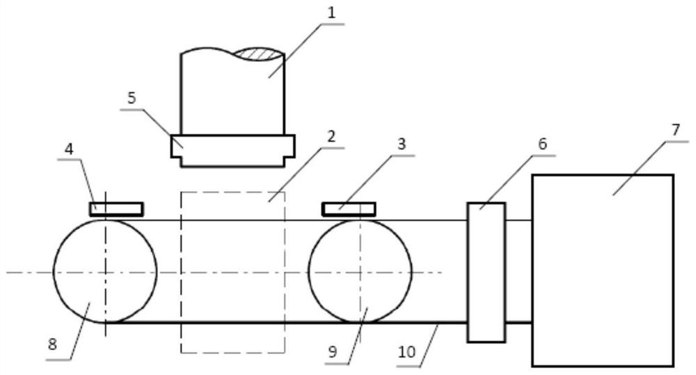 Preparation method of 1-3 composite material based on multi-wire cutting technology