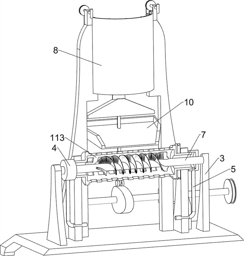 An energy-saving and environment-friendly recycled pulp drying device