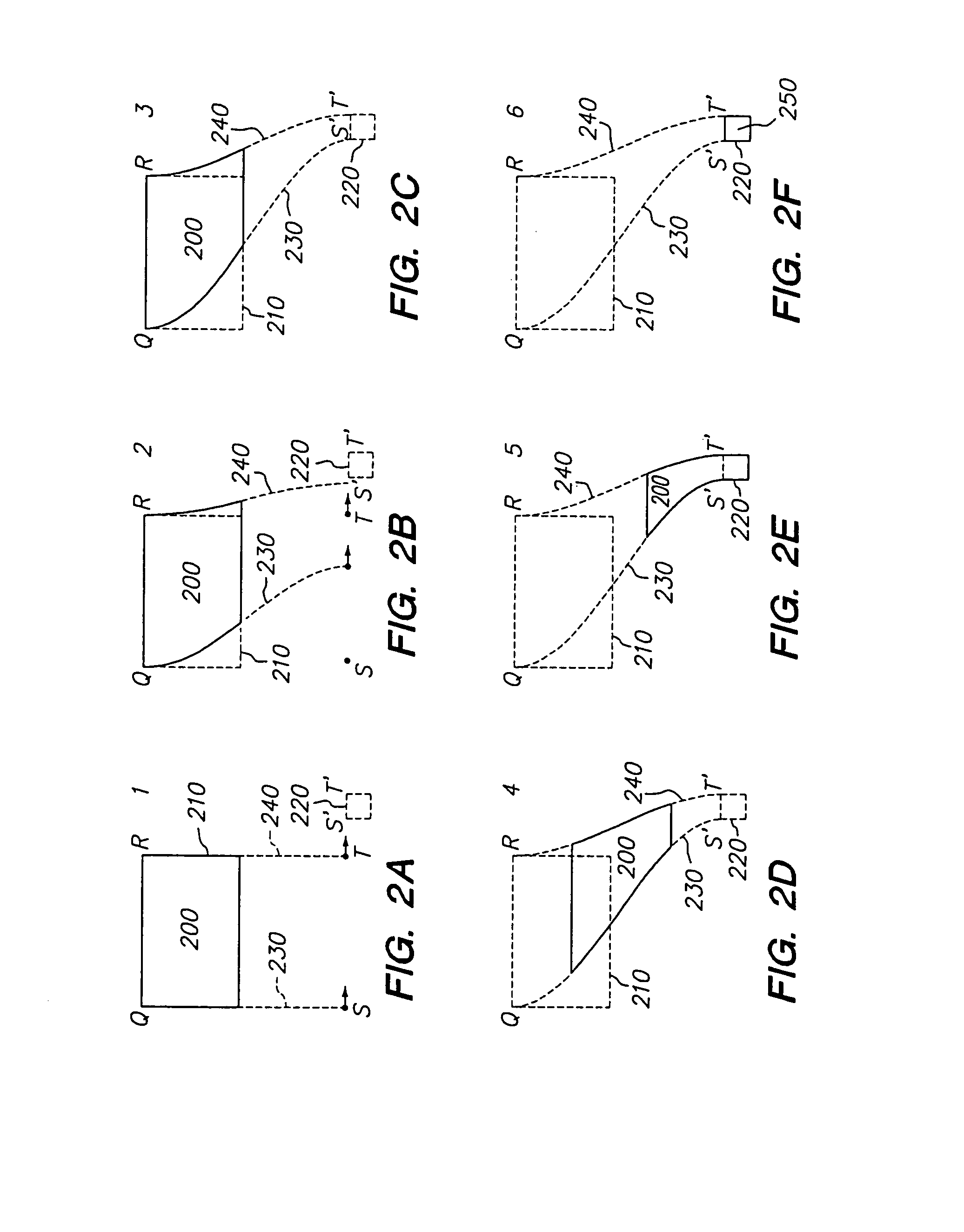 Method of transition between window states