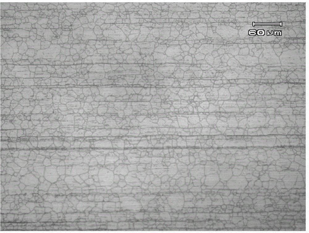 304 stainless steel strip and production method thereof