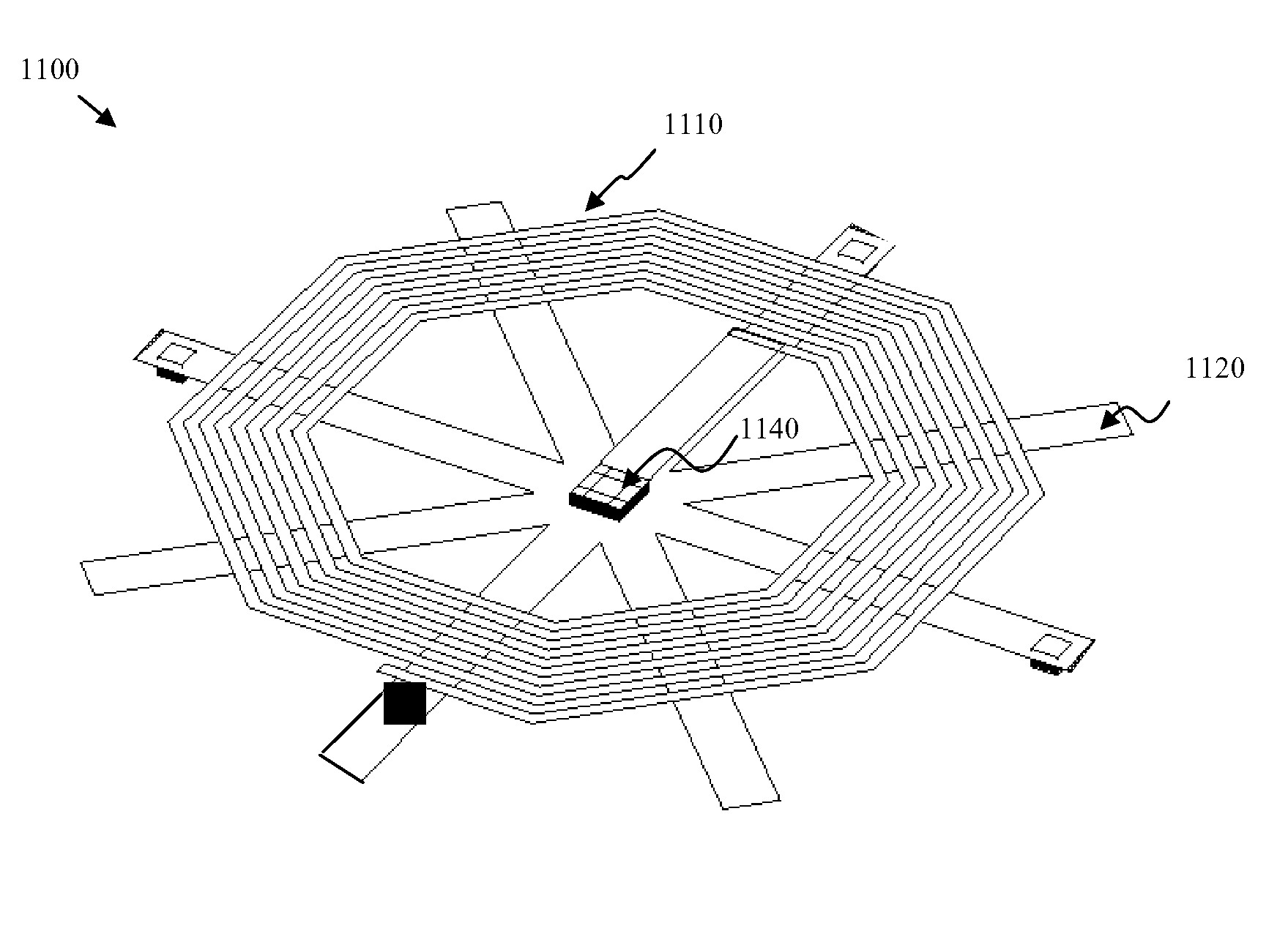 System and method for wireless and dynamic intra-process measurement of integrated circuit parameters