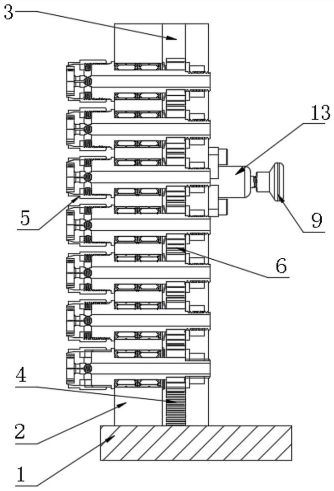 Electromachining production device for mechanical parts