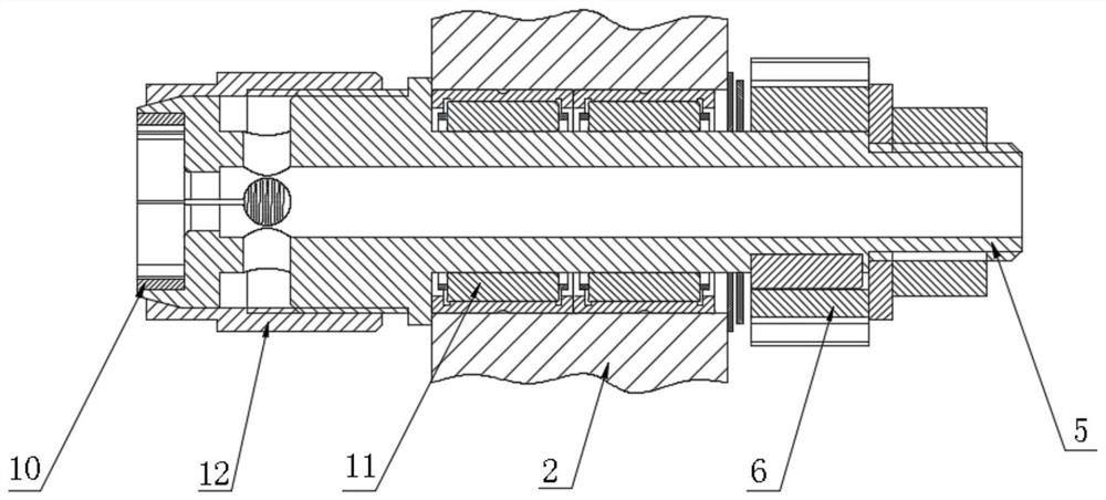 Electromachining production device for mechanical parts