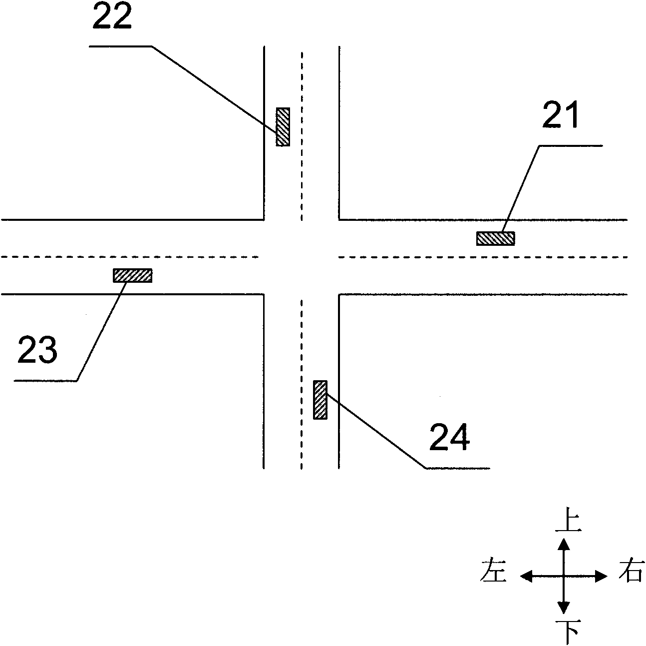 Traffic management system based on radio frequency identification technology and method thereof