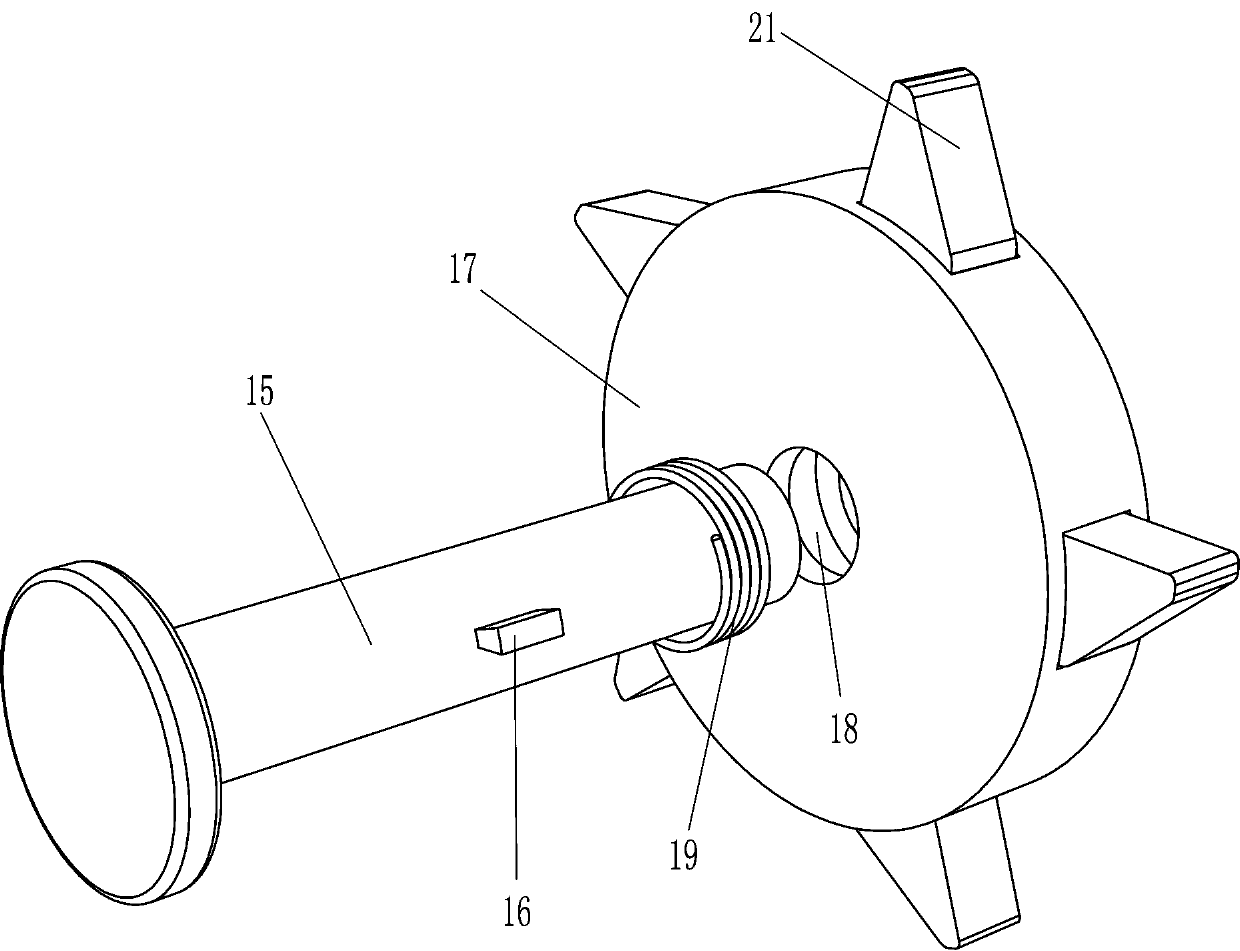 Device for quickly removing peel and seeds of towel gourds