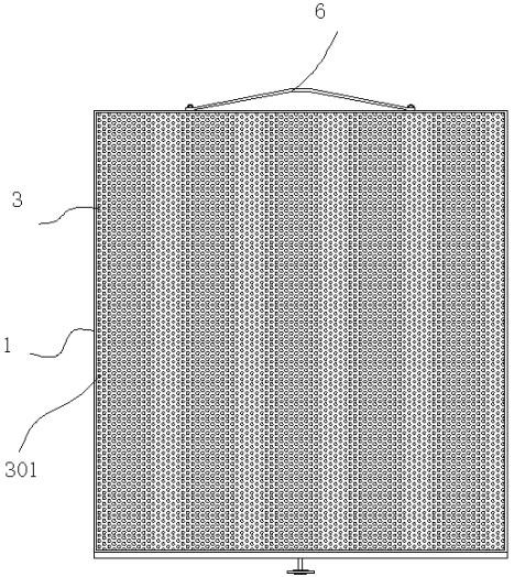 Quick-release intercepting device for ecological environment protection