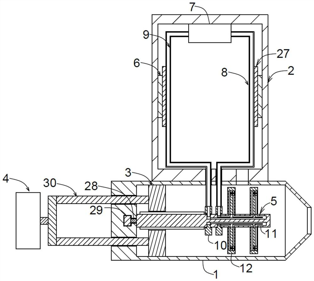 Pushing device for injection molding machine and injection molding system thereof