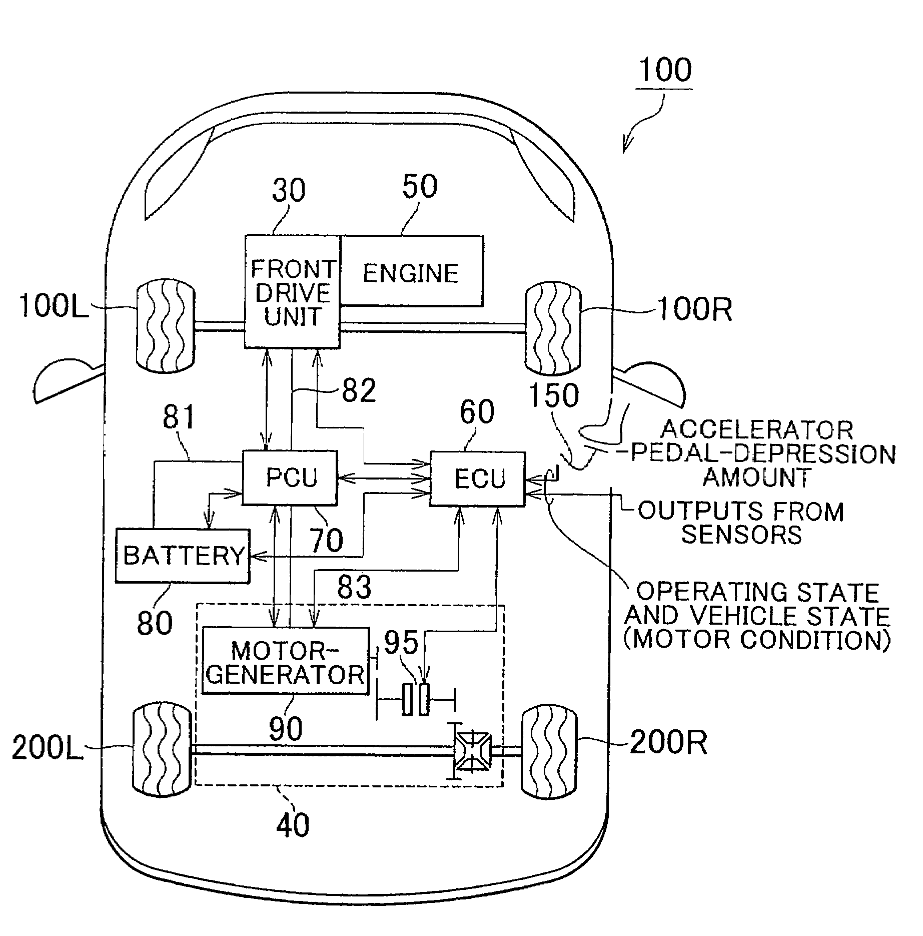 Drive apparatus for electric vehicle